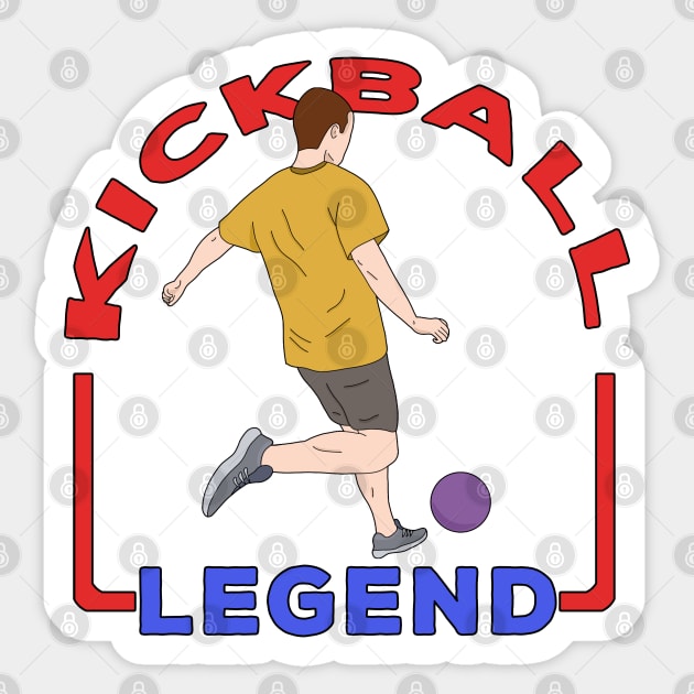 Kickball Legend Sticker by DiegoCarvalho